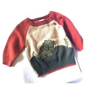 Gymboree Boys Dinosaur Sweater